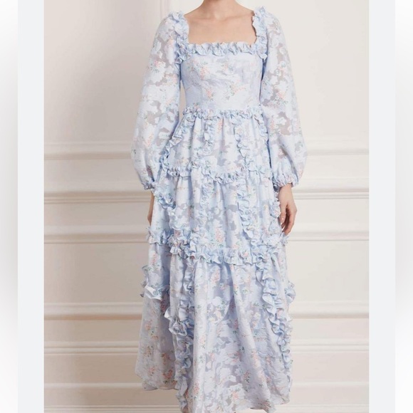 ISO Needle & Thread Summer Blossom Ankle Gown - Picture 1 of 2